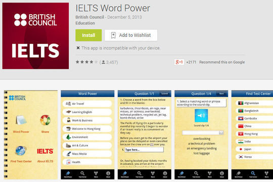 10 Free IELTS & GRE Preparation Android Apps 8