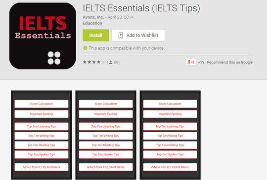 10 Free IELTS & GRE Preparation Android Apps 9
