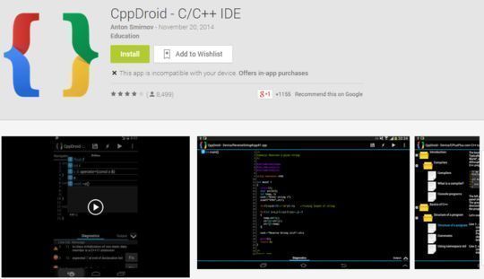 10 Free Code Editors For Android 4