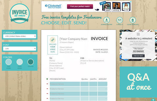 12 Best Free Invoice Generators 2
