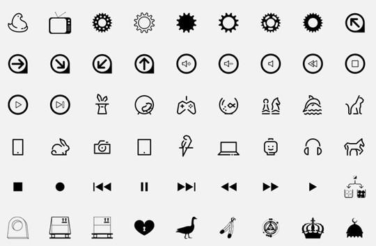 11 Useful & Free Icons Font For Web Designers 11
