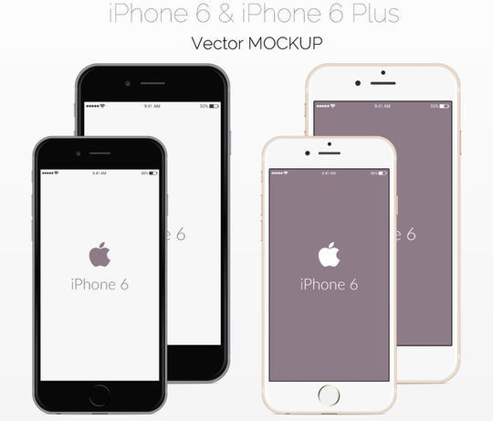 11 Free iPhone 6 Mockups For App & Responsive Designs 7