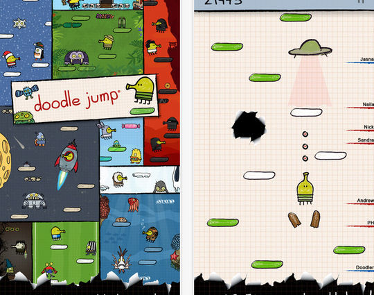 Doodle Jump, Top 10 Must-Have iPhone Games