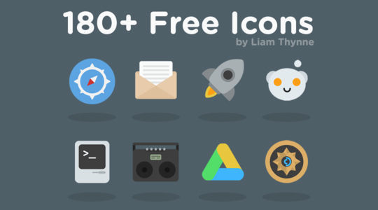 16 Free & Fresh Icon Sets For Web Designers 4