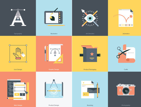 16 Free & Fresh Icon Sets For Web Designers 2