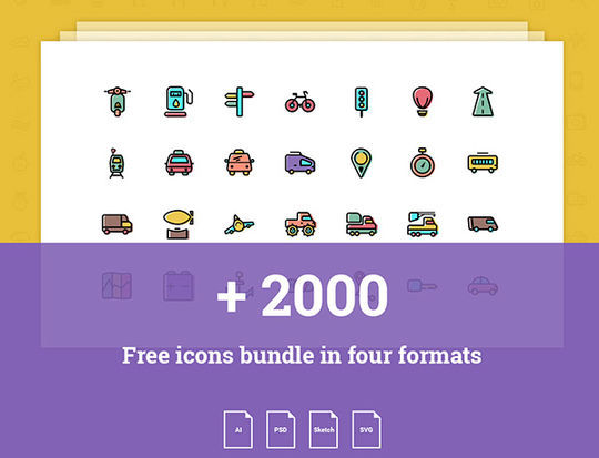 16 Free & Fresh Icon Sets For Web Designers 5