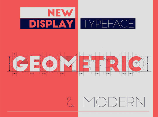 10 Free Geometric Fonts To Download 9