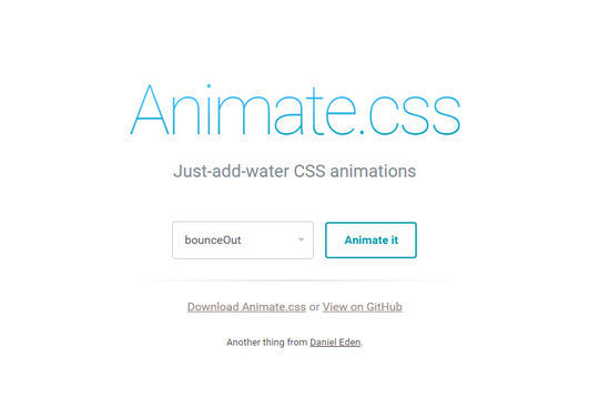 11 CSS3 Animation Tools For Developers 5