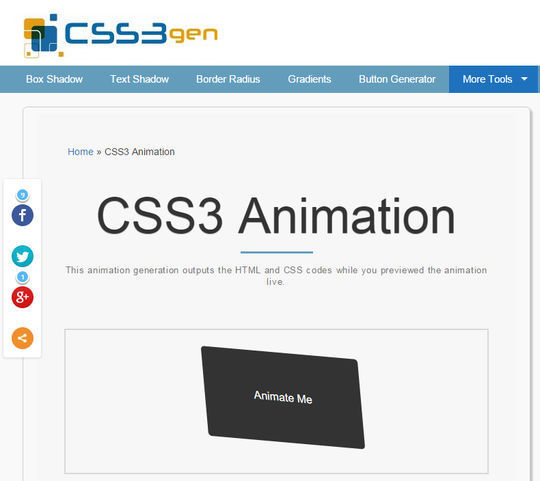 10 CSS3 Animation Scripts For Your Next Projects 10