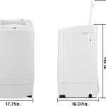 COMFEE Portable Washing Machine, 0.9 cu.ft Small, Space-Saving & Yet Powerful 7