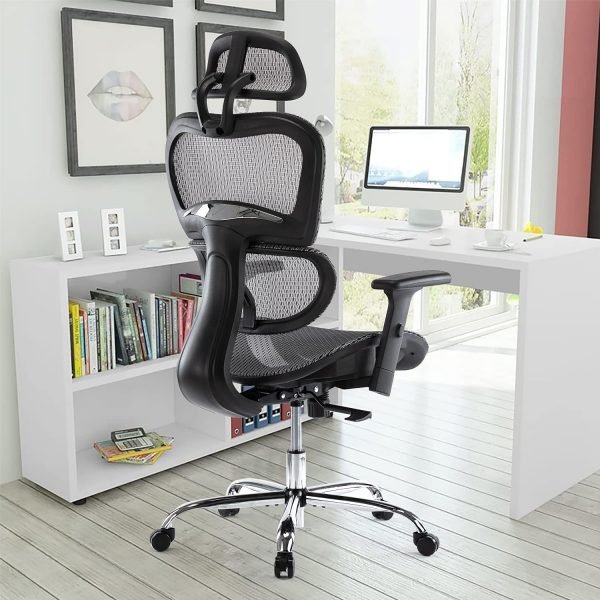 Ergonomic Executive Office Chair with Lumbar Support - Image 4