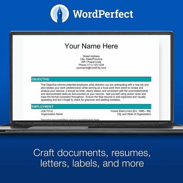 Corel WordPerfect Office Home and Student 2021 - Image 3