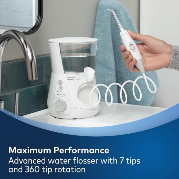 Waterpik Aquarius Water Flosser Professional For Teeth, Gums, Braces, Dental Care - Image 2