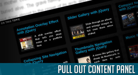 Absolutely Amazing Techniques To Create Eye-Catching Websites With JQuery (Best Of 2010) 20