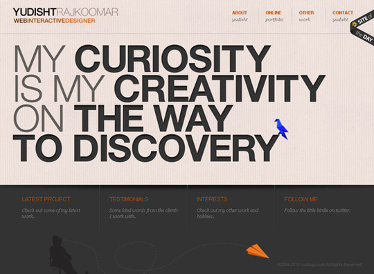 Showcase Of Creative Typography In Modern Web Design 23