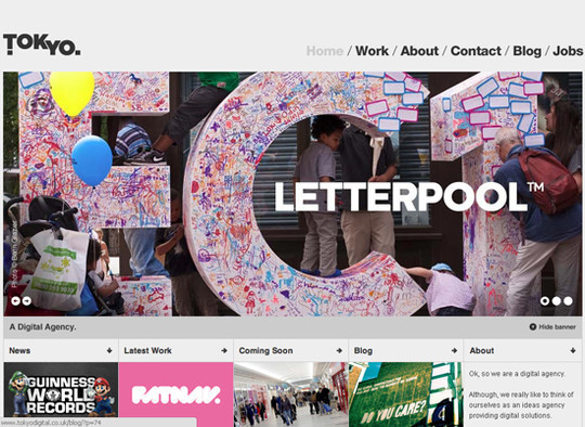 Showcase Of Creative Typography In Modern Web Design 33