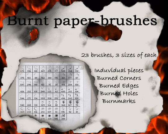 50 Useful Paper Photoshop Brushes For Creative Designs 22