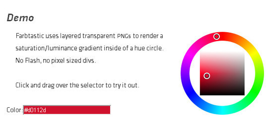 10 Most Useful Javascript Color Pickers Plugins 9