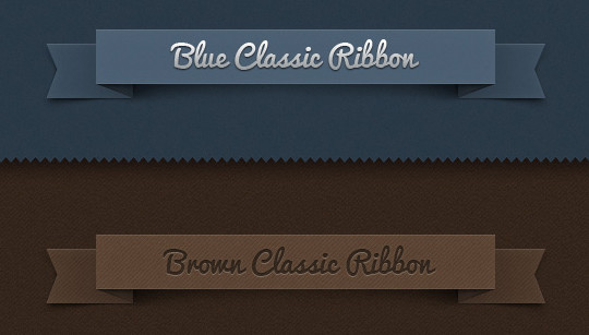 15 Beautiful Yet Free Ribbons PSD Files 5