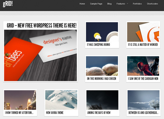 Less Is More: 40 Free, Minimal And Clean Wordpress Themes 14