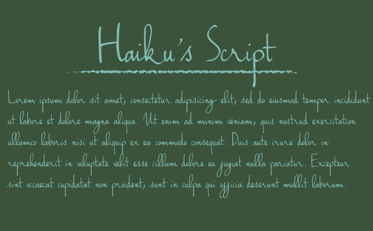 11 Useful And FREE Script Fonts For Your Design 10