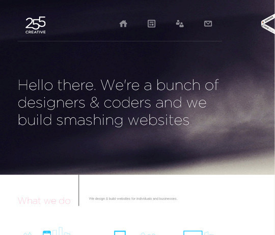 45 Examples Of Websites Designed With HTML5 39