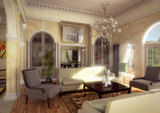 Showcase Of 3D Interior Design Imagination Rendered 29