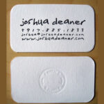 Cleverly Created White Business Cards For Your Inspiration