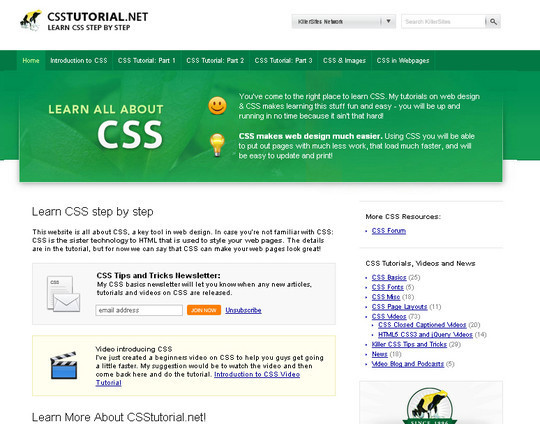 50 Useful Websites And Resources To Become A CSS Expert 6