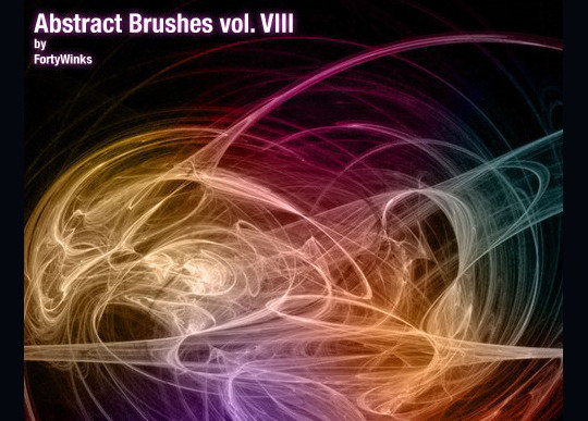 45+ Free Vibrant Fractal Photoshop Brush Packs 40