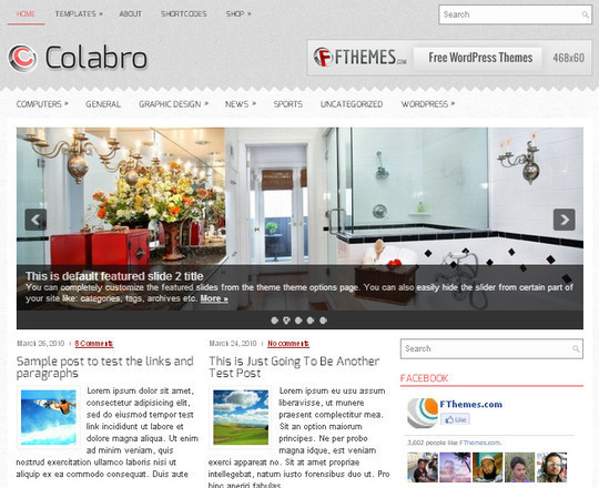 44 Premium Yet Free Wordpress Themes For Your Blog 7