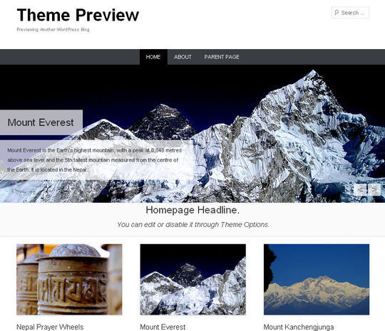 12 Free HTML5 And Responsive WordPress Themes 4