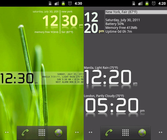 15 Smart Clocks And Calendar Widgets For Android 4