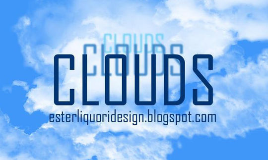 15 Free Cloud Vector Brush Sets 14