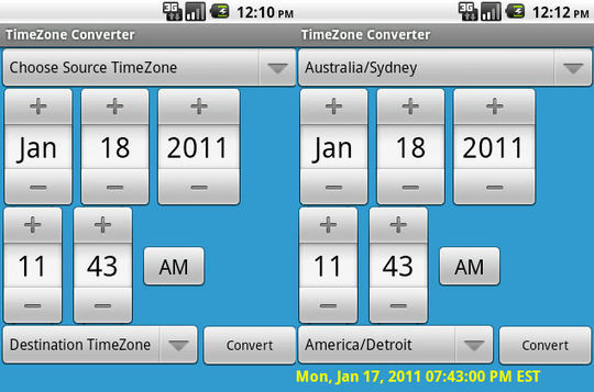 timezone conversion calculator