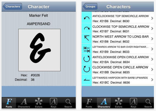 13 Amazing Typography Apps For Your Smartphone 5