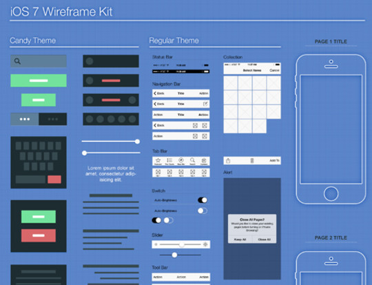 14 UI Wireframe Stencils For Quick Prototyping 9