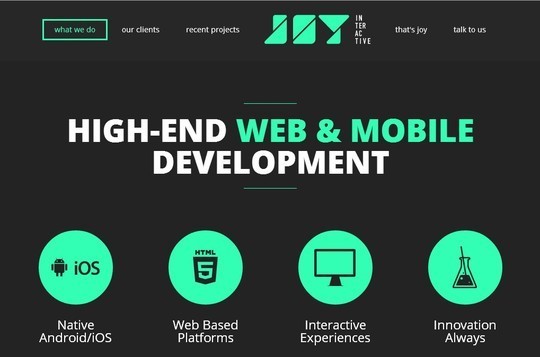 Creative One Page Website Designs 16