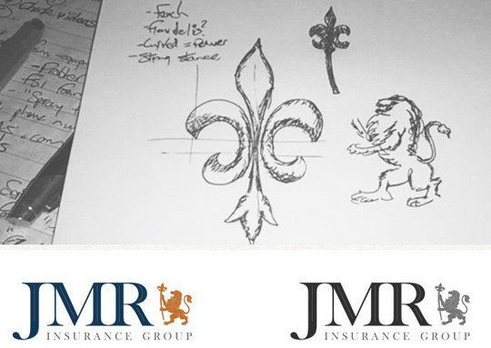 Creative Examples Of Logo Brand Identity Sketching 40