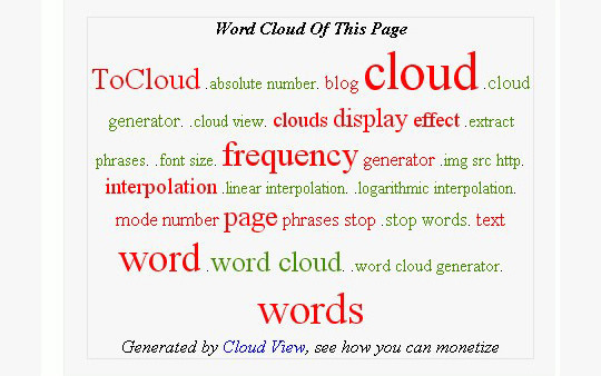 9 Interesting Word Cloud Generators 8