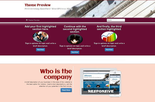 40 Fresh And Free WordPress Themes 4