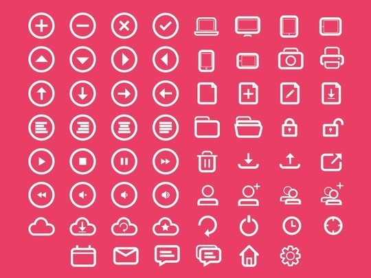 38 Beautiful Icons In PSD For Web Designers 20