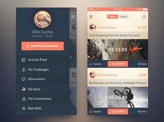 29 Free Photoshop Designs for Mobile App User Interface 13