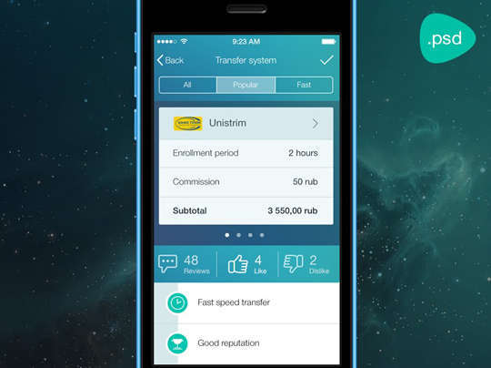 29 Free Photoshop Designs for Mobile App User Interface 27