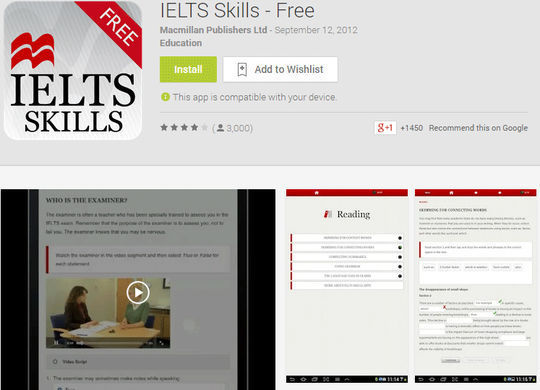 10 Free IELTS & GRE Preparation Android Apps 1