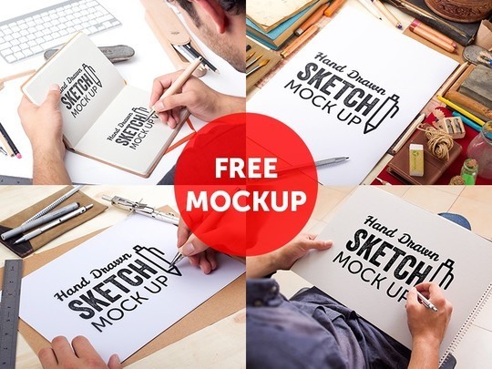 14 Free Stationary and Branding Mockups 10