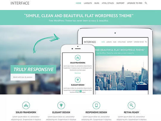 11 Free Fresh HTML5 & Responsive WordPress Themes 3