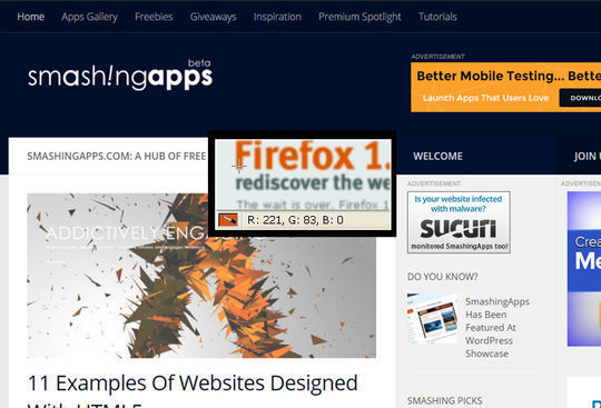 Top 12 Firefox Add-Ons For Designers & Developers 7