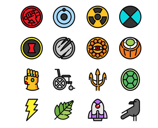 16 Free & Fresh Icon Sets For Web Designers 6