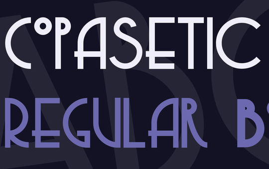 10 Free Geometric Fonts To Download 9